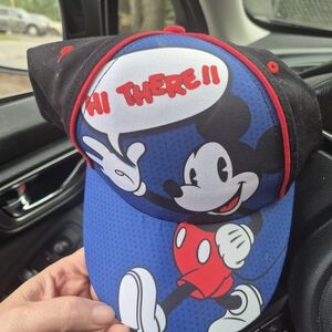 Disney Mickey Mouse Black and Blue Kids Hat